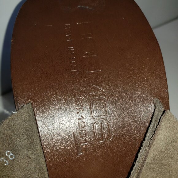 Boemos mules featuring comfortable footbeds and natural materials. Size 38 - Picture 4 of 16